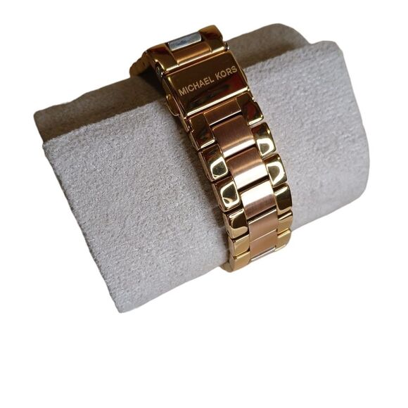 Michael Kors Ritz Chronograph Two-Tone Stainless Steel Watch - Picture 5 of 12